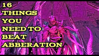 16 Things EVERY PLAYER NEEDS to beat ARK aberration!!!