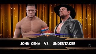 FANTASY WARFARE: John Cena vs The Undertaker (WWE2k17 Gameplay)