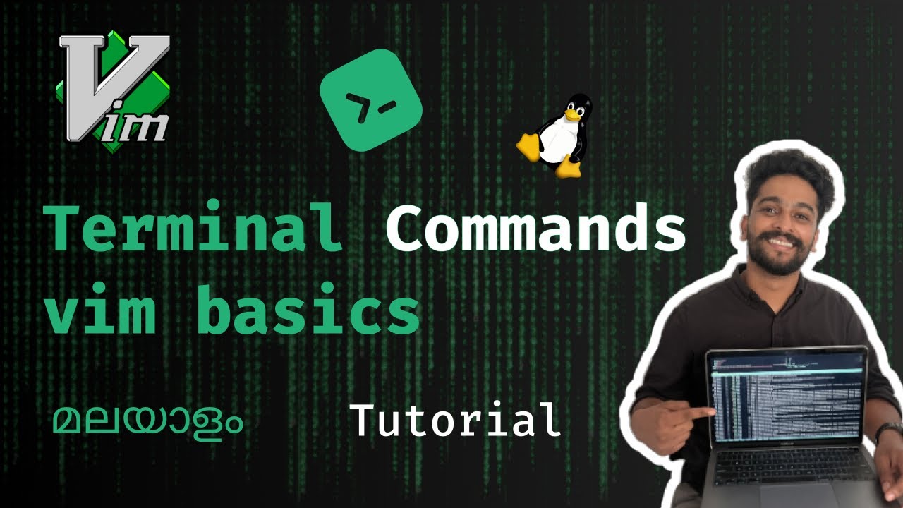Vim-ൽ ഒരു തുടക്കം | Introduction to vim - Tutorial in Malayalam | Terminal text editor
