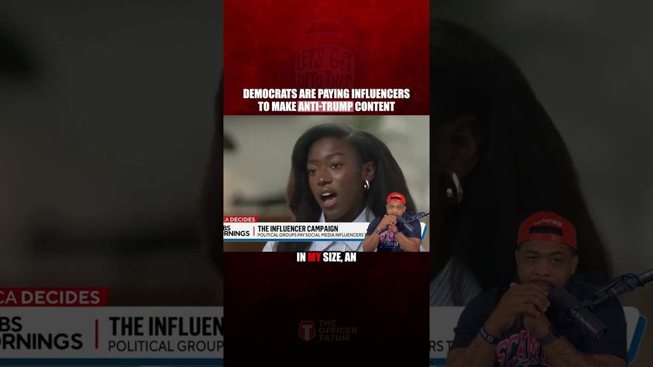 Democrats are THROWING cash at influencers to make anti-Trump content.