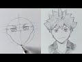 How to draw hinata shōyō with ease! | ハイキュー | ss_art1
