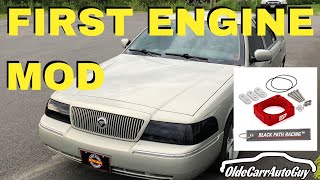 INSTALLING A BLACK PATH RACING THROTTLE BODY SPACER ON MY 2004 MERCURY GRAND MARQUIS