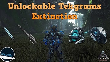 How to Unlock all Extinction Tekgrams in Ark Survival Evolved