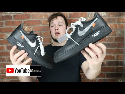 Off-White Nike Air Force 1 MoMA vs Off-White Nike Air Force 1 MCA