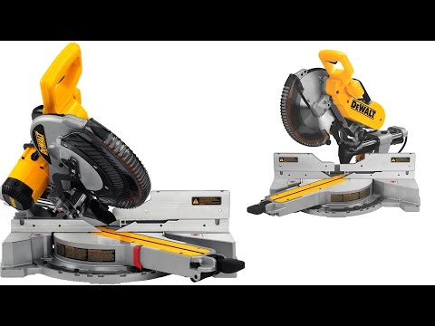 DeWALT DWS780 торцовочная пила (тест пила с системой XPS) выставка mitex 2013