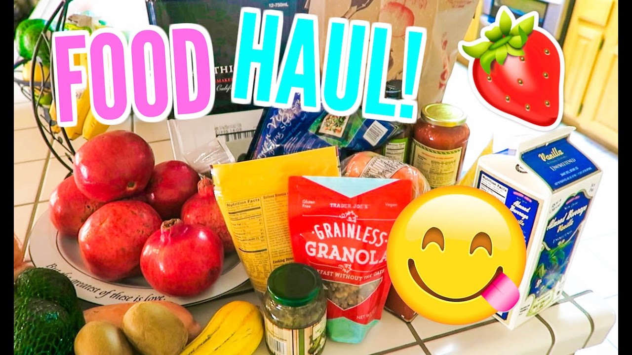 HUGE GROCERY HAUL!! + Healthy Recipe Ideas