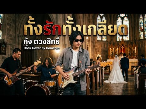ทั้งรักทั้งเกลียด - กุ้ง ตวงสิทธิ์ | Rock Cover by Romerun 