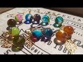 UVレジン 色が変わる？！2色の球体ピアス作ってみた resin