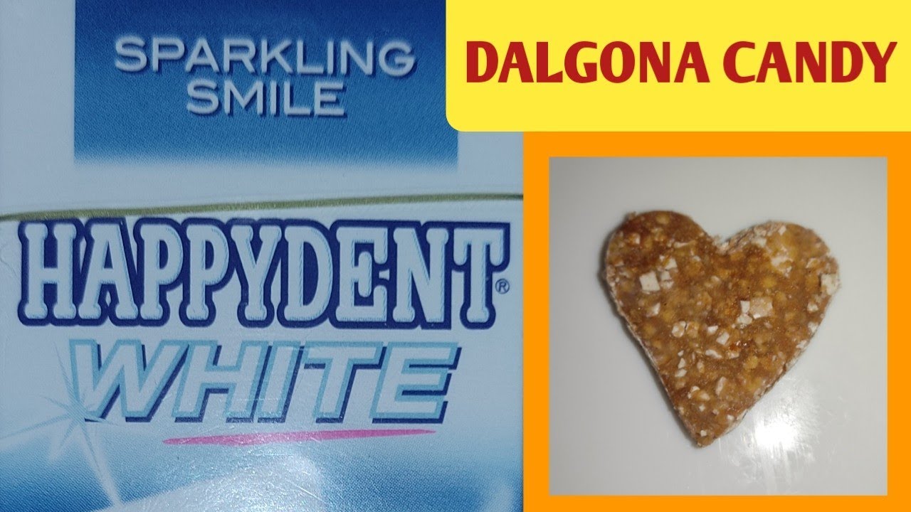 HappyDent Dalgona Candy I HAPPYDENT WHITE Dalgona Candy I 