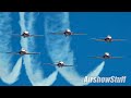 Canadian Snowbirds 50th Season Debut - Back Side of the Box!