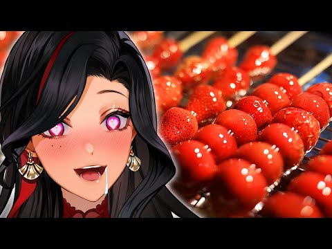 HANDCAM: CANDIED STRAWBERRIES (Tanghulu)✨🍓 video thumb