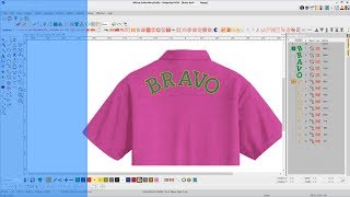 Oversized lettering