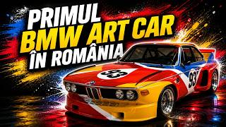 Primul BMW Art Car, legendarul BMW 3.0 CSL pictat de Alexander Calder, în premieră la București