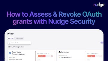 How to Assess and Revoke OAuth grants with Nudge Security