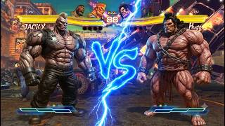 BATTLE OF THE GIANTS! | Zangief & Jack-X vs Hugo & Ogre (SFxT Gameplay) screenshot 5