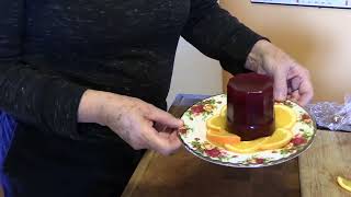 Margie's Jellied Fresh CRANBERRY Sauce (molded)