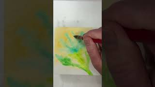 Satisfying Watercolor Flower Painting Process #asmr #art #painting