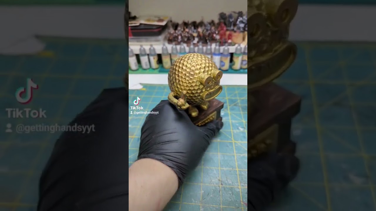 Cheesy putt putt trophy is done! 