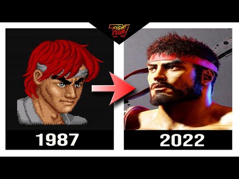 Evolution of Street Fighter Games (1987 - 2022)