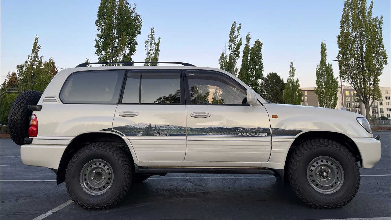 1999 Toyota Land Cruiser 100VX limited 1HDTFE 4.2L inline 6 turbo diesel
