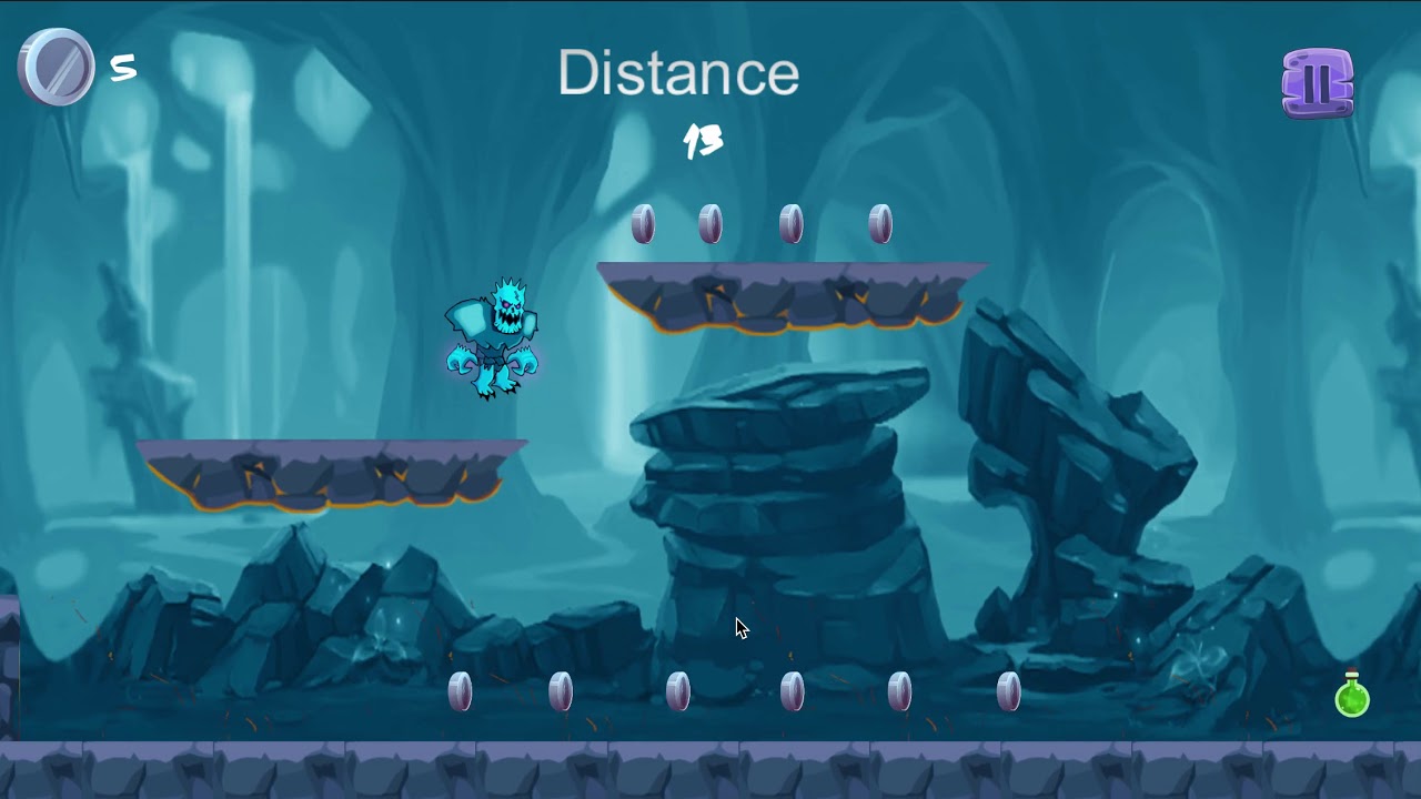 Monster Run - Template Buildbox "ALL assets Free"