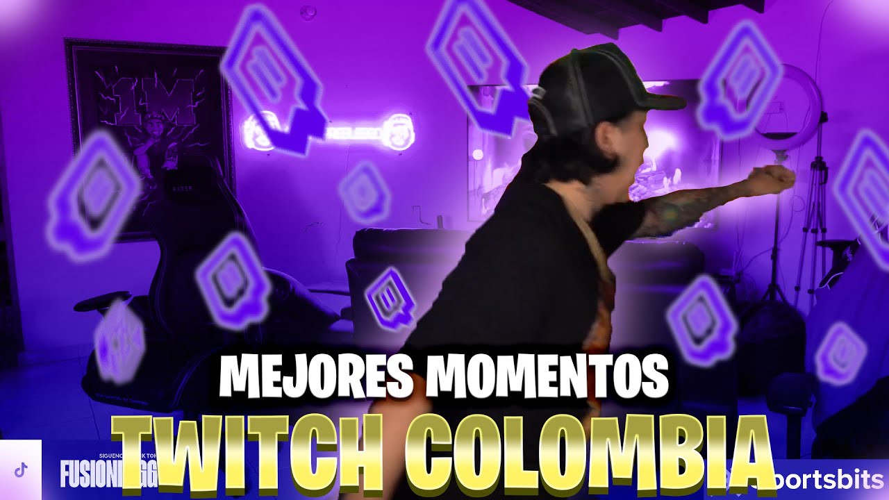 MEJORES MOMENTOS TWITCH COLOMBIA #8 - #mejoresmomentos #twitch