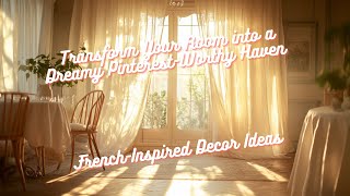 Transform Your Room into a Dreamy Pinterest-Worthy Haven | French-Inspired Decor Ideas