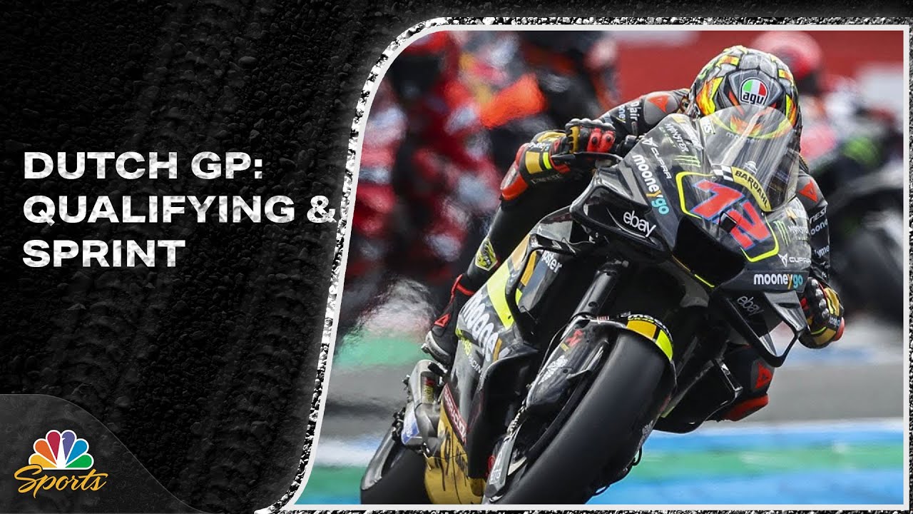 MotoGP EXTENDED HIGHLIGHTS Dutch Grand Prix qualifying and sprint 6/24/23 Motorsports on NBC