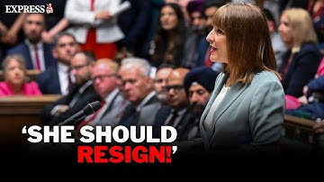 IN FULL | Absolute CHAOS in the Commons as Rachel Reeves unveils HARROWING Budget