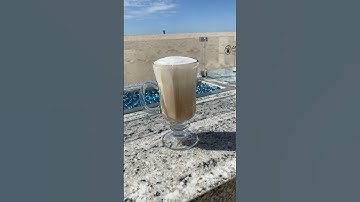 Maple latte☕️🍁| coffee asmr #shorts #asmr #coffee #aesthetic #vibes #beach #espresso #latte #fyp