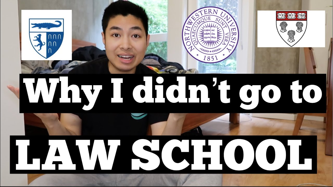 Why I got accepted to LAW SCHOOL and did not go - YouTube
