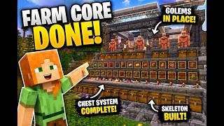 I Built the Chest System & Skeleton of the Farm!