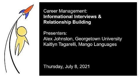 LCL2021 Career Management: Informational Interviews & Relationship Building