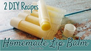 QUICK & EASY DIY CHAPSTICK | LIP BALM | Essential Oil Recipes | PARTY FAVOR