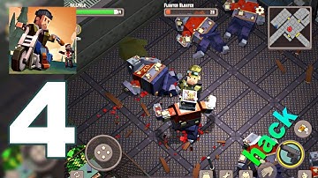 Cube Survival: LDoE - Gameplay Walkthrough Part 4 - Bunker Alpha, 1st Floor (Android Games)