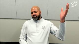 Cavs POSTGAME Coach Bickerstaff talks to the media after loss to Pacers