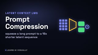 Latent Context LMs compress prompts 16x — Encoder-decoder prompt compression