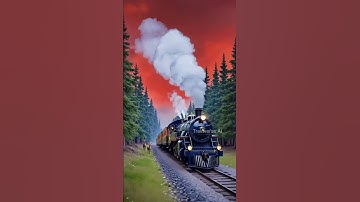 A Surreal Train #trains #viralvideo #trendingshorts #shorts #trainvideo #trainspotting #future #ai