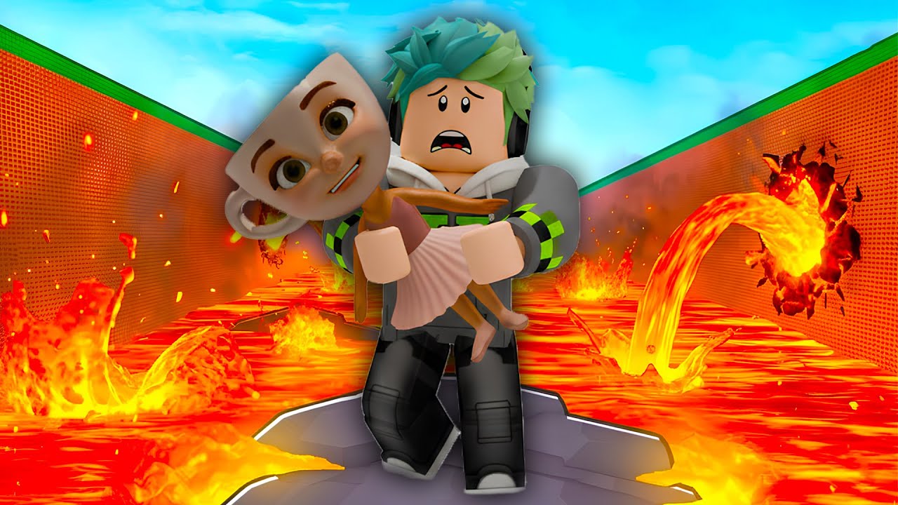 LAVDAN BRAİNROT KARAKTERLERİNİ KURTARDIK | ROBLOX SURVIVE LAVA FOR BRAINROTS