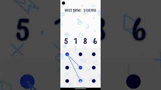 Pattern Lock: Brain Games | Game mode 1 Easy Difficulty screenshot 4