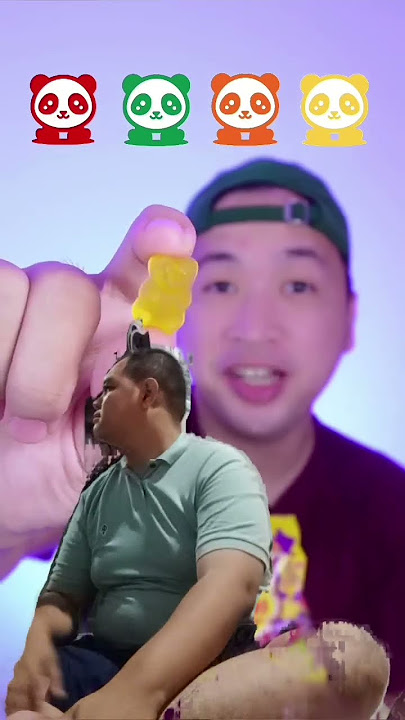 Makanan permen gummy Chupa Chups Panda Belt #candy #food #mukbang @Mukbangbent
