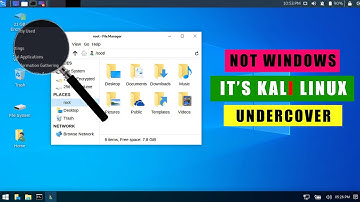 How to Use Undercover Mode in Kali Linux | Make Kali Look Like Windows for Privacy #kalilinux