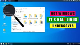 How to Use Undercover Mode in Kali Linux | Make Kali Look Like Windows for Privacy #kalilinux