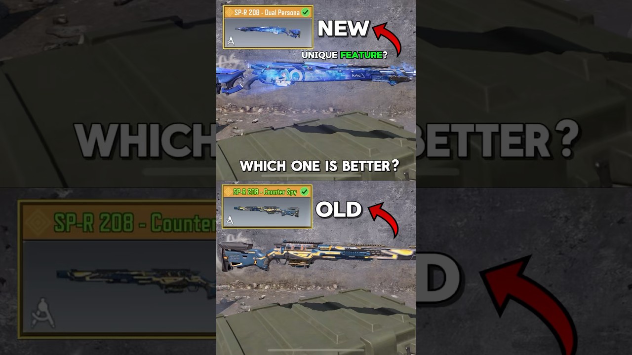 New vs Old Legendary SPR in CODM