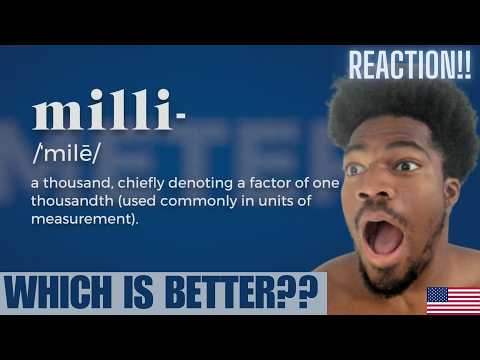 American Reacts to Is The Metric System Actually Better?