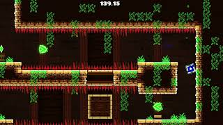 Geometry Dash - ShiftLeaf Temple by trideapthbear (Easy Demon) Complete
