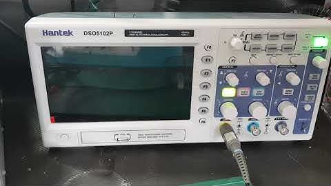 Hantek DSO5102p no display
