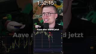 Letzte Chance für AAVE! 🔥🚀🏆 #livetrading #kryptolivetrading #btc #eth #sol #xrp #aave #altcoins