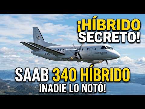 Híbrido-eléctrico a bordo: el Saab 340 que nadie notó