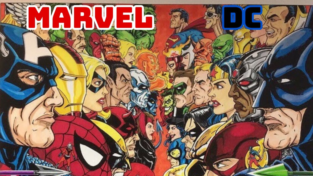 Marvel vs DC Royal Rumble WWE 2K